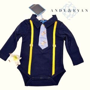 NWT Andy & Evan Onesie ADORABLE Designer wear for Children